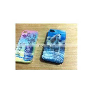High 3D Effect uv Leather Mobile Phone Cases