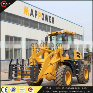 1.6ton ZL16F front end loader prices China Map Power