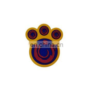 Private silicone label rubber badge pu patch with direct factory price