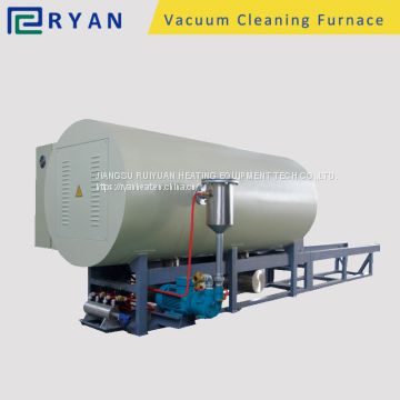 plastic removals vacuum cleaning furnace for clean candle disks in plastic industry