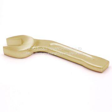 WEDO Non Sparking Aluminum Bronze Bent Striking Open Wrench photo-5