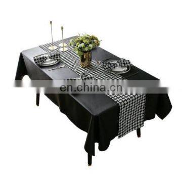 2020 Home Decoration Luxury Unique Cotton Woven Table Runner Custom Printed Table Runner photo-2