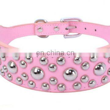 Chic Mushroom Shaped Rivet Pet Collar Leash Training Dog Pulling Rope Pet Neck Chain Pet Supplies photo-5