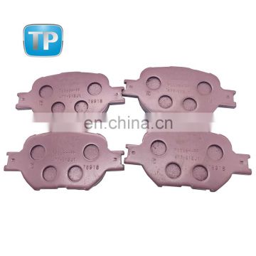 Auto Parts Front Brake Pads For Toyo-ta OME 04465-21030 0446521030