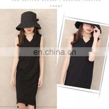 A0245# Girls Dress 2020 Summer Cotton Sleeves Clothes Kids Dress photo-3