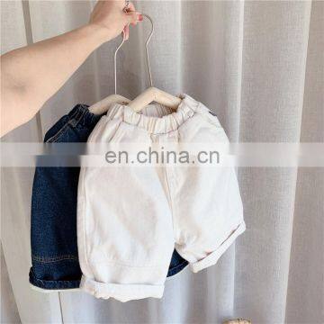 2020 children's clothing autumn and winter clothing new children's Korean version plus velvet casual wide-leg pants girls autumn