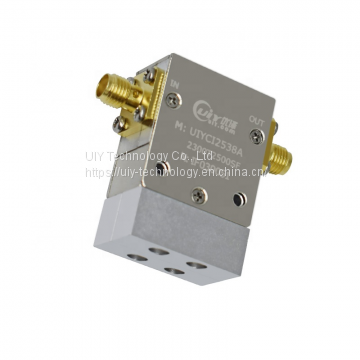 UIY Customized Small 5g RF Low Insertion Loss Coaxial Isolator High Frequency 2300 ~ 2500 MHz photo-3