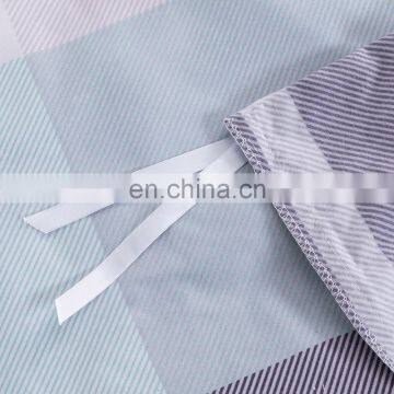 Comforter Set Microfiber Luxury Comforter Plaid Pattern Set Bedding,Bed Sheet And Comforter Set# photo-7