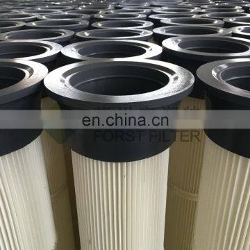 Suzhou Forst Pleated Cylindrical Air Filter Cartridge Dust Filter photo-5