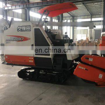High Quality Kubota Second-hand Rice Harvester Combine 688Q Wheat Cutting Machines photo-6