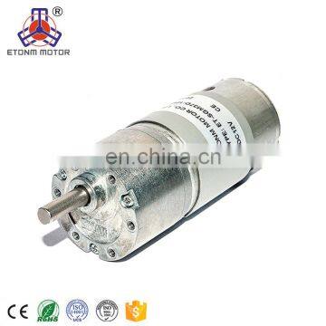 12v dc motor with gear reduction 10kgf.cm