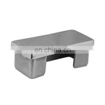 Stainless Steel Slot Tube Fittings With Mirror Finish 304 Box End Cap photo-3