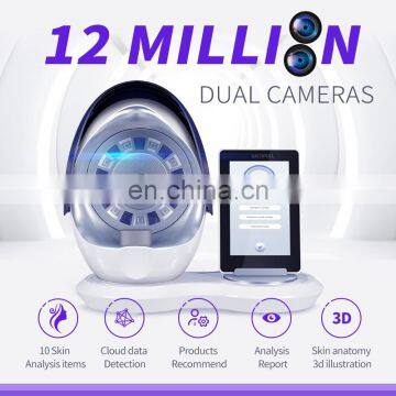 Newest Multi-languages Auto-analysis 10 Mega Pixels Beauty Skin Moisture Analyzer photo-3