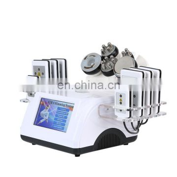 2019  high quality 6 In 1 Vacuum Infrared Rf Fast cavitation  Kim 8 Slimming Machine