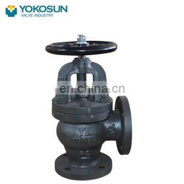 MARINE VALVES JIS F7308 10K CAST IRON ANGLE VALVES