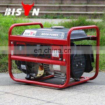 Bison China Zhejiang portable Mini 850W Electric Portable Petrol Power Hand Crank Generator 750W