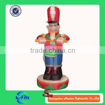 inflatable holiday decoration inflatable cartoon for advertising inflatable drummer