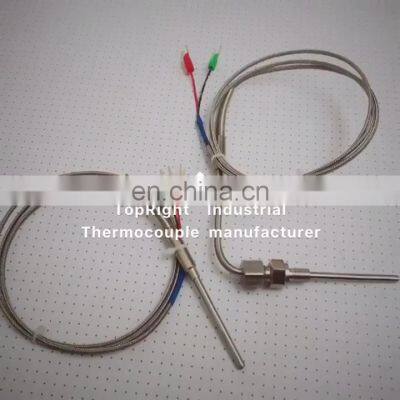 high temperature portable k type thermocouple with digital thermometer with handle