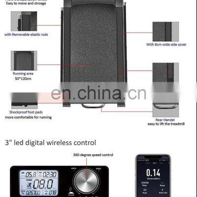 Smart Desk Treadmill With Elastic Rods,motorized Treadmill,baby Exercise Equipment to Fitness for Under Desk Use photo-4