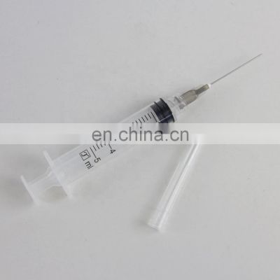 5ml Plastic Syringes With Needle for Medical 5ML luer lock  with syringe with needle