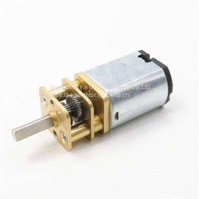 low speed 13mm DC 12V 6V dc geared motor with 13mm gearbox for robot