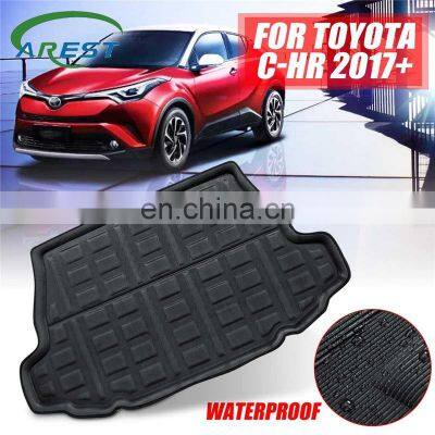 Cargo Liner Tray Rear Waterproof Trunk Mat Floor Carpet Tailored Boot For Toyota C-HR CHR 2017 2018 2019 2020+ Car Accessories