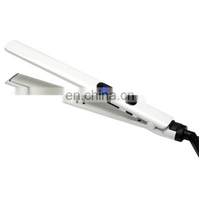 wenzhou wholesale pro max flat iron multi-function LCD DISPLAY custom logo hair straightener