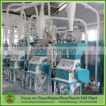 High Capacity China widely used corn milling plant