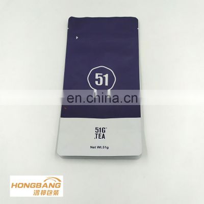 Eight Side Sealing Bags With Zipper For Wholesale Custom Printing Matt Finish PET/AL/PE