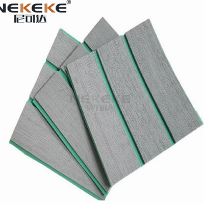 Deluxe Leather Texture Yacht Surfboard Deck Pad 240x90cm 6mm Thick Marine Flooring Faux Teak EVA Foam Boat Decking Sheet photo-3