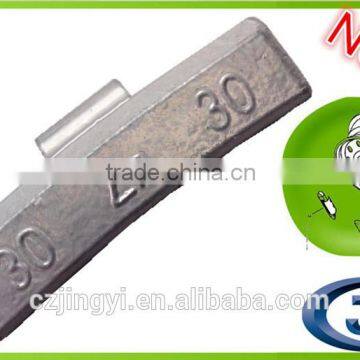 Zn wheel balance weight with ISO9001