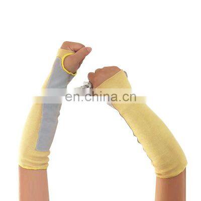 long Aramid arm sleeves anti cut heat resistant arm protection sleeves