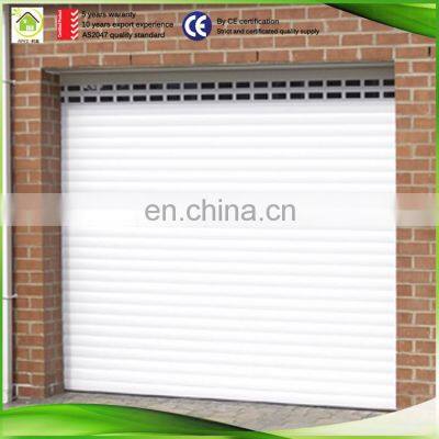 Automatic or Manual Control Aluminium Heavy Duty Sliding Garage Door Roller With Small Window photo-4