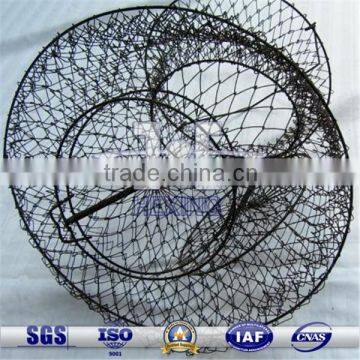 Wire mesh Collapsible fish shrimp crab cage/trap