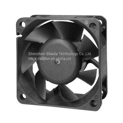 6cm 6025 12V 4-Wire PWM Temperature Max Airflow Rate Fan