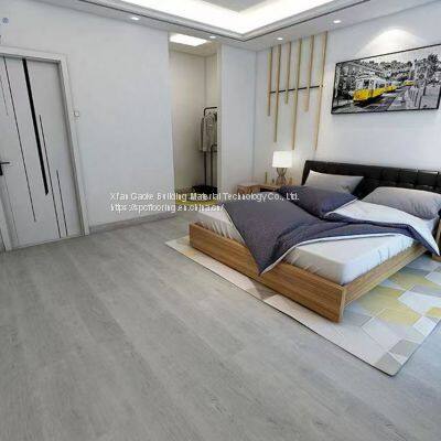 GKBM Greenpy MJ-W6009 New Eco-Friendly Waterproof Elegant Mist Grey Click Stone Plastic Composite SPC Flooring photo-4