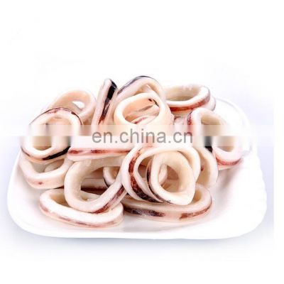 IQF frozen calamari black squid ring indian ocean squid ring skin on