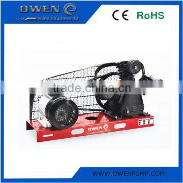 7.5HP/3cylinder base mounted aire compressor