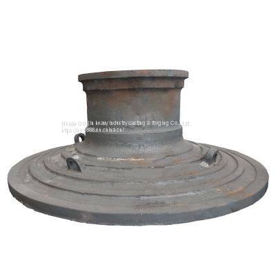 Ball mill end cover
