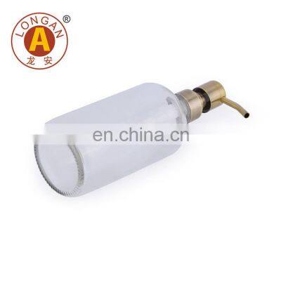 Factory Outlet 250ml Round Hotel Foaming Shampoo 500 Ml 14 Oz Glass Bottle For Dishwashing Liquid photo-4