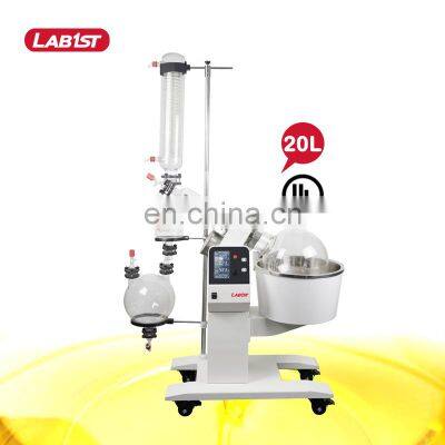 Large LCD Display PLC control Manufacture Lab Laboratory  20l 20 L Ltr Liter Rotary Evaporator Rotovap