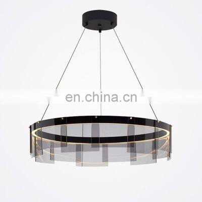 Postmodern Nordic Industrial Style Chandelier Bedroom Dining Room Study Living Room Indoor LED Pendant Light