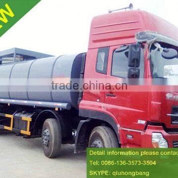 Dongfeng 8x4 red cabin 25000L asphalt tanker truck asphalt tanker truck Liquid Asphalt Tanker heated bitumen tanker truck