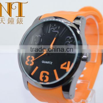 Promotion quartz watch with plastic strap