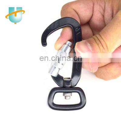 Safety Spring Carabiner Hook for Dog Leashes, Hiking Carabiner,wholesale Camping Sling Swivel Lock Carabiner Hook With Twist Loc photo-3