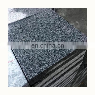 Dark grey granite  floor tiles