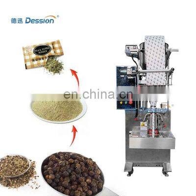 New design pepper/tea/salt/sugar sachet granules packing machine