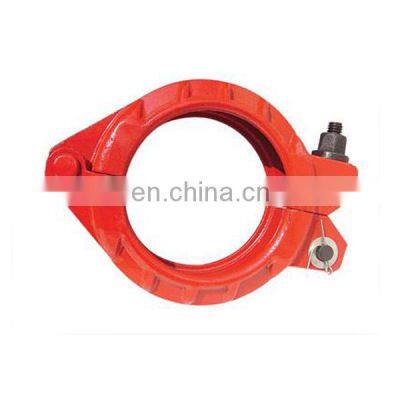 High Quality Cast Iron Clamp of Pipe Clamp With Epdm Rubber Lining photo-2