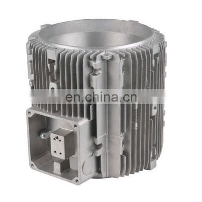 OEM cast iron or aluminum stepper electric geared motors case parts