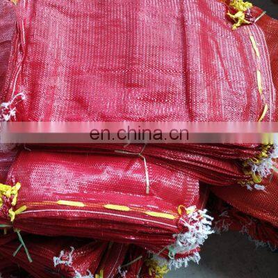 Wholesale Cheap Price PE/PP Net Bags Packing Firewood Potato Garlic Onion Vegetable Mesh Bags photo-4